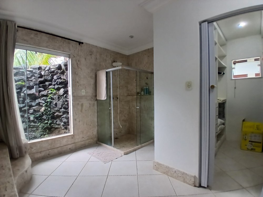 Suite master - Visão 02 do jardim particular da suite master